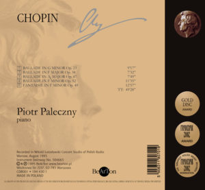 Chopin Ballady, Fantazja CDB001
