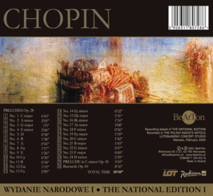 Chopin - Preludia, Barkarola