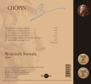 Chopin Świtała Scherza Wariacje Berceuse V4 CDB006 WNA