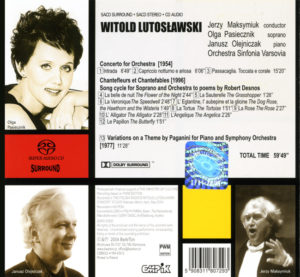 Witold Lutosławski CDB029
