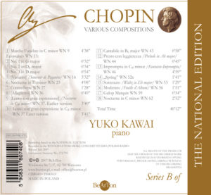 Chopin – Utwory różne CDB040